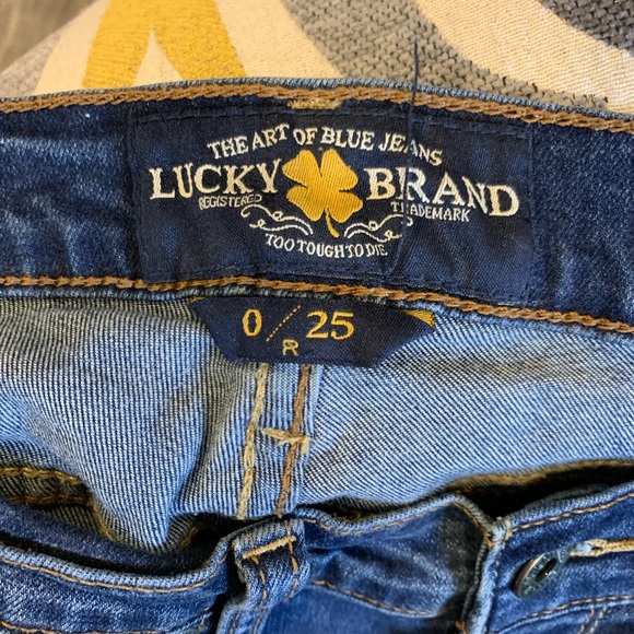 Lucky Brand Charlie Baby Boot Blue Denim 0/25 R - Picture 4 of 5